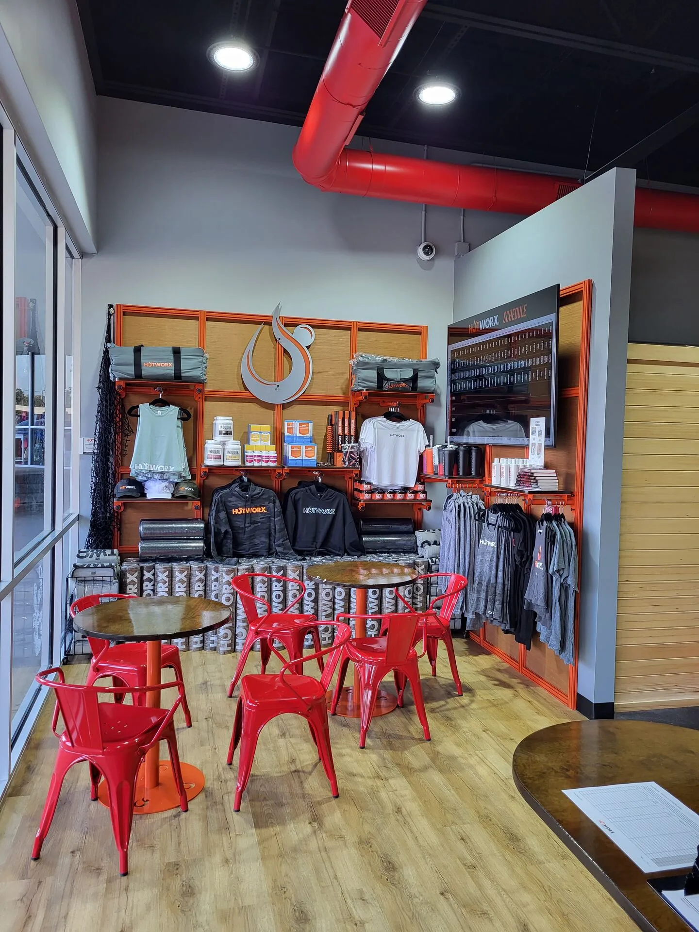 Hotworx fitness franchise retail buildout by Harber Built